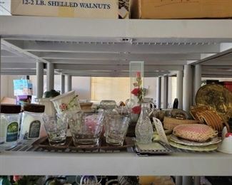 #1720 • Cups, Plates, Baskets, Vases, Pots & Tray