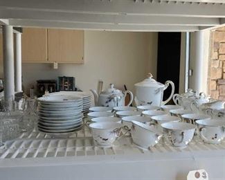 #1796 • Dish Set and Glassware