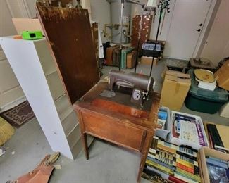 #1884 • Benmore Sewing Machine Table