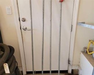 #2039 • 4 Galvanized 1.5" by 60" Steel Pipe Nipple.