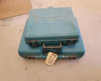 #2038 • 2 Makita power Tools. 1 Cordless Driver Drill. 1 Cordless Drill.