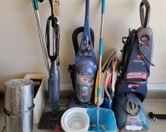 #2068 • Vacuum, Carpet Shampooer And Steam Mop