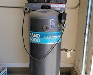 #2074 • 5 H.P. Ingersoll-rand 4000 Air Compressor