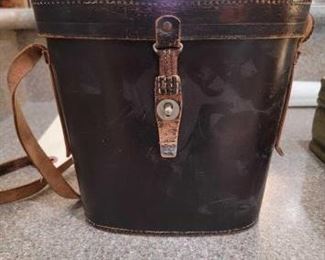 #2100 • E. Leitz 7 x 50 Binoculars with Leather Case