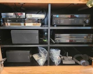 #2206 • Sony Receiver, Dennon Disc Changer