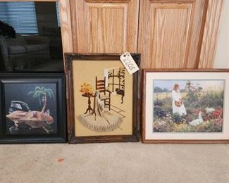 #2208 • Three Pieces of Artwork