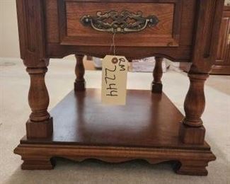 #2244 • Wooden End Table
