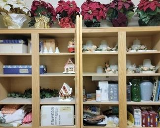 #2306 • Christmas Decorations, Faux Plants, Light Bulbs, and More