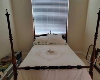 #2354 • Full Size 4 Post Bed Frame