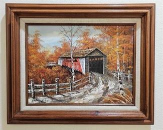 #2414 • Framed Painting