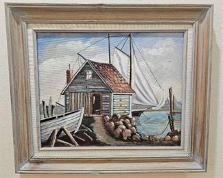 #2416 • Framed Painting