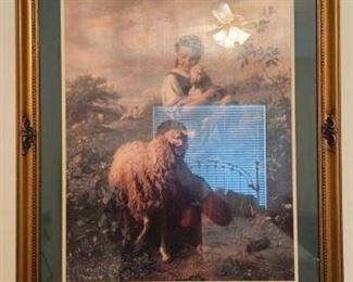 #2500 • Framed Artwork with Glass