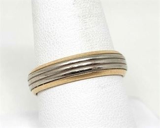 #312 • 14k Gold Band Ring, 5g