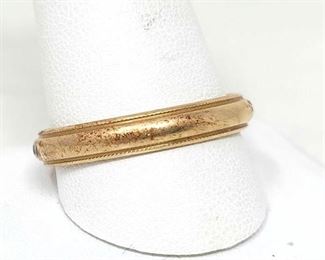 #316 • 14k Gold Band Ring, 5g