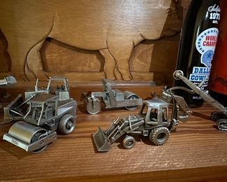 Precision pewter hard hat collection 