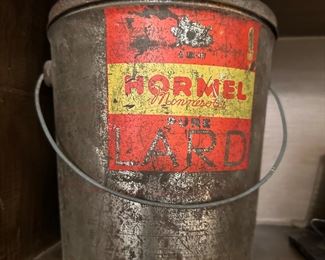Vintage hormel can 