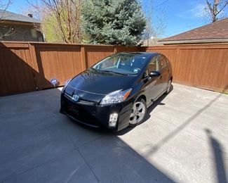 2010 Toyota Prius with less than 30,000 miles. Mainly used to drive around town and is in great condition with new tires within the last few years and a recent oil change. 