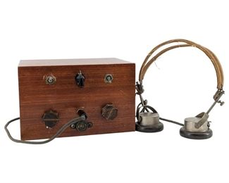 Antique Electrical Research Corp Crystal Radio
