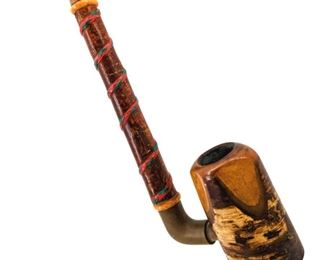 Artistic French Ropp Alpine Wood Estate Pipe
