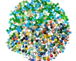 Large 100+ Vintage Marble Collection
