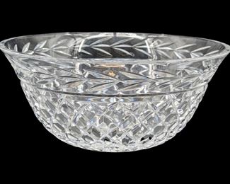1998 Signed Hand Cut Crystal Bowl
