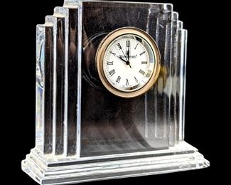 Irish Waterford Crystal Mantle Clock
