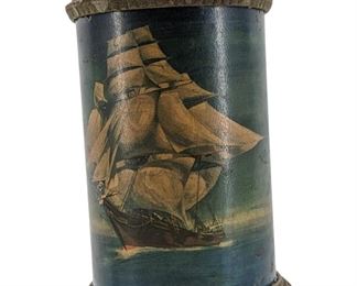 Rotating Nautical Ship on Sea Scene Action Lamp
