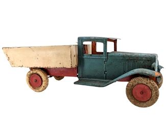 Vintage Metal Truck Toy
