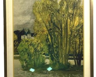 Guy Bardone Landscape Lithograph
