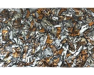 Edward Meyrowitz Metal Brutalist Wall Art
