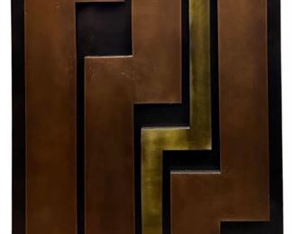 Ed Merowitz Modern Metal Wall Art
