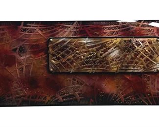 Signed Ed Meyrowitz Abstract Carved Plexiglass
