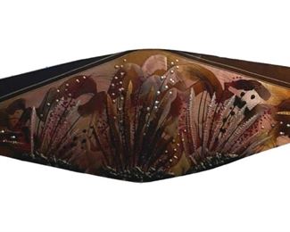 Signed Ed Meyrowitz Carved & Painted Acrylic
