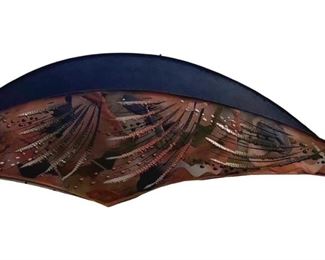 Ed Meyrowitz Carved & Painted Plexiglass
