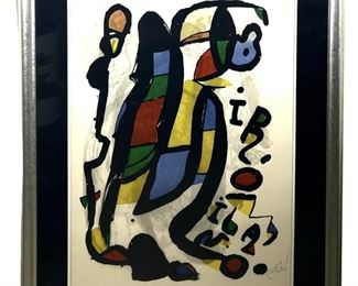 Joan Miro Abstract Print
