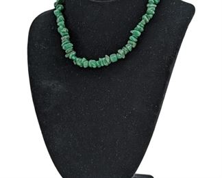Moroccan Jade Beaded Necklace

