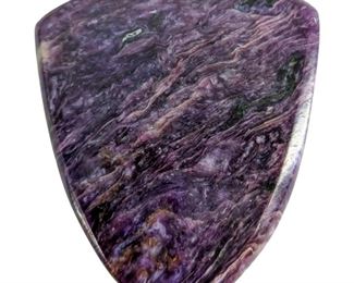 Large Russian Shield Shaped Charoite Gem
\