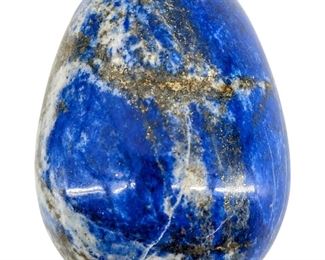 Vintage Lapiz Lazuli Crystal Egg
