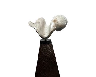 Ed Meyrowitz Modern Marble Sculpture
