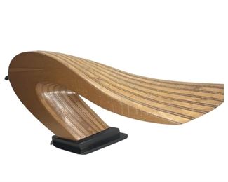 Ed Meyrowitz Wood Art Sculpture
