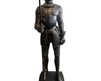 Faux Suit Of Armor Estate Display
