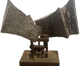 Ed Meyerowitz Brutalist Sculpture
