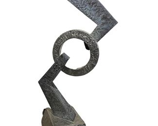 Large Ed Meyerowitz Modernistic Sculpture
