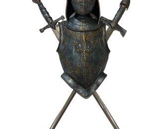 Faux Suit Of Amour Wall Mount
