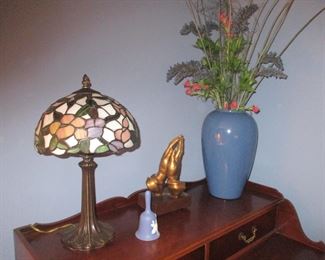 Lamp and vase