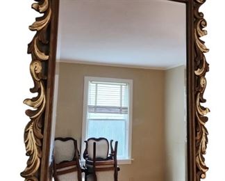Ornate Gold Mirror