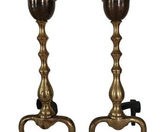 Brass Andirons