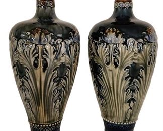 Royal Doulton Thistle Vases