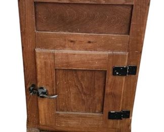 Vintage Wood Ice Box