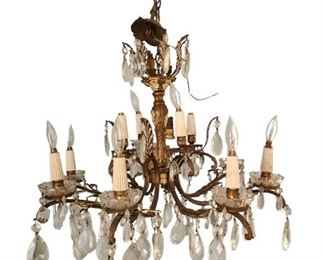 Antique Brass Chadelier